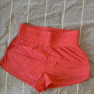 JoyLab Red Athletic Shorts Elastic Waist Lightweight
